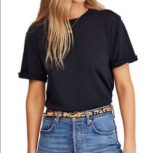 We the Free Black Cassidy Tee size M